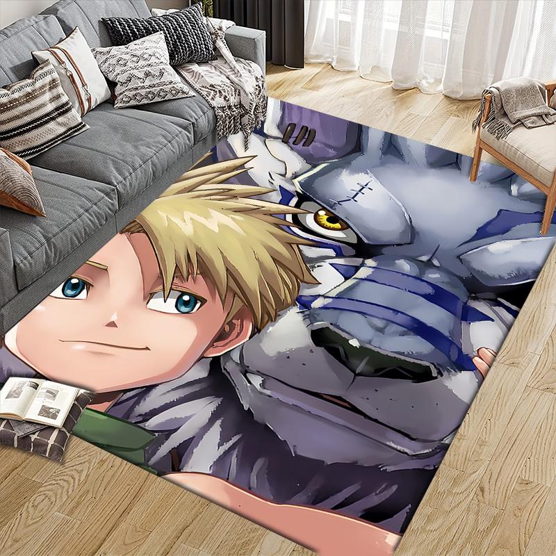 Digimon Friendship Area Rug, Digimon Fan Soft Carpet, Ideal Gift.chl