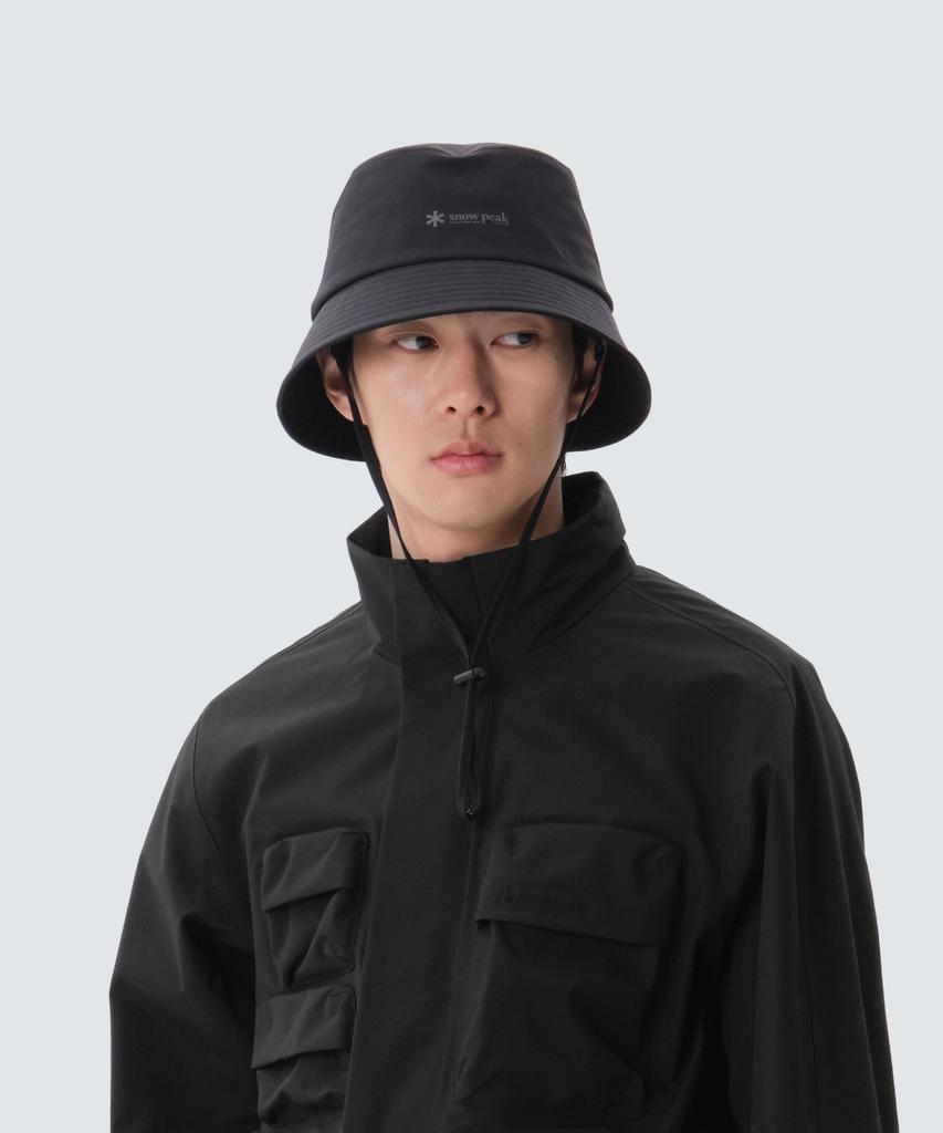 SNOWPEAK APPAREL Pertex Waterproof Hat (S25Zutha02) Black
