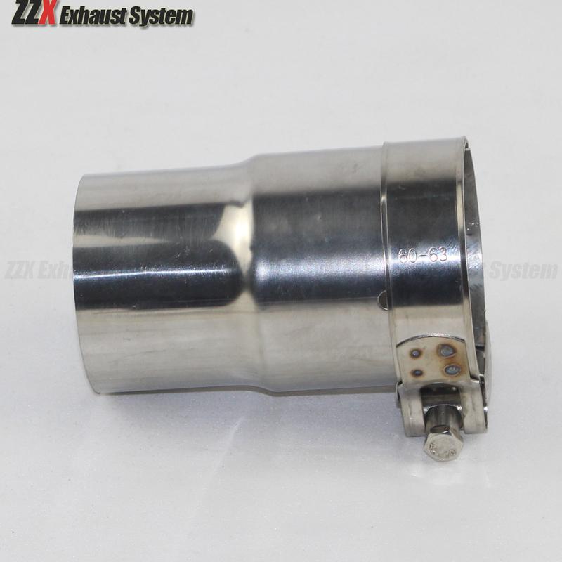 Automobile motorcycle exhaust pipe adapter Exhaust pipe reducer connector 304 stainless steel