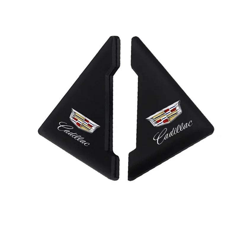 

2pcs Car Door Bumper Strip Anti-Collision Sticker for Cadillac ATS CTS DTS STS SLS SLR XLR BLS Seville Tiburon CT6 Accessories чёрный