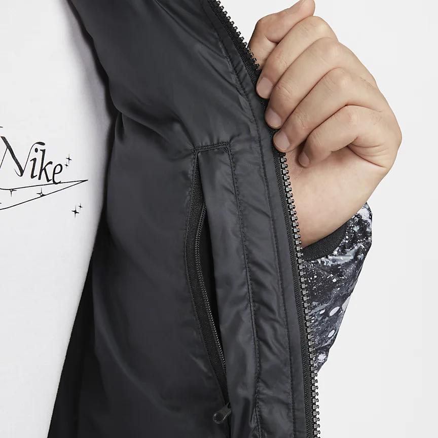 Nike Storm-FIT Windrunner Fashion Comfortable Windproof Water-Repellent Hooded Puffer Jacket Men Jackets Black HQ4184-010