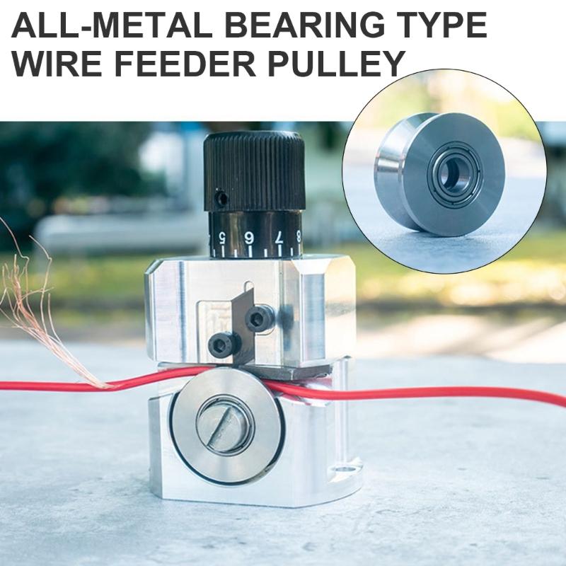Manual Wire Cable Stripper Upgraded Wire Stripper Machine Cutting Wheel Wire Peeler Scrap Recycling Wire Stripper Tool
