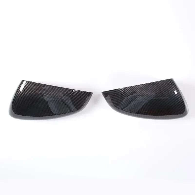 

For Rivian R1S R1T 2022-2025 ABS Carbon Fiber Car Rearview Mirror Anti-scratch Protective Cover Trim Car Accessories