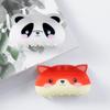 Hair Claw Cartoon Panda Fox Design Back Head Hair Clip Anti-slip Teeth Strong Grip Shark Hair Clip Lightweight Hair Accessory