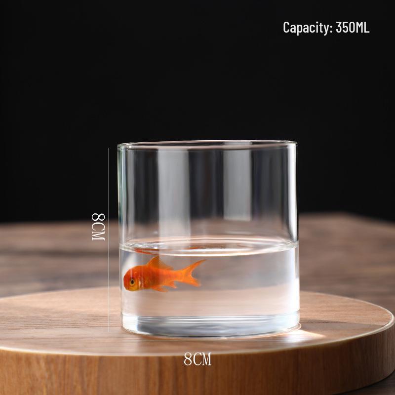 High Borosilicate Glass Hydroponic Vase - Indoor Flower Pot with Straight Tube Design for Artistic Arrangements and Moss Eco-System.