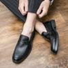 Leisure business men's driving shoes loafers Luxury Fashionable minimalist and versatile style Wedding parties and office shoes