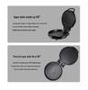 Multi-Functional Electric Griddle: Double-Sided Heating, Enlarged Pancake, Crepe, and Baking Pan for Home Use