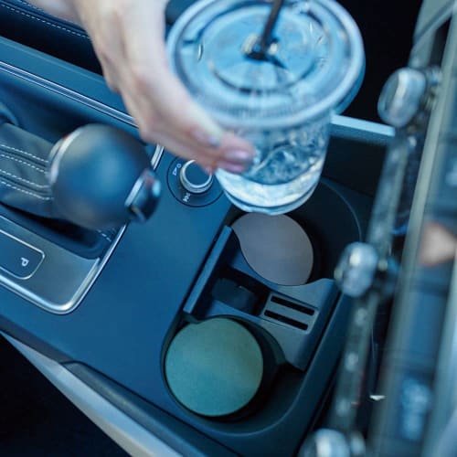 soil Coaster White for Car C426WH 7cm