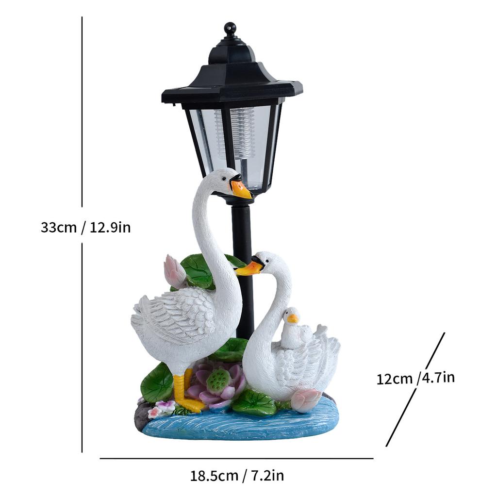 JYL TS/113,Outdoor Creative Meerkat Solar Light Figurine Resin Garden Animal Sculpture Home Decor Lamp