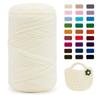 Chunky Large Roll 400g T-shirt Yarn for DIY Knitting, Crochet, Bags & Floor Mats