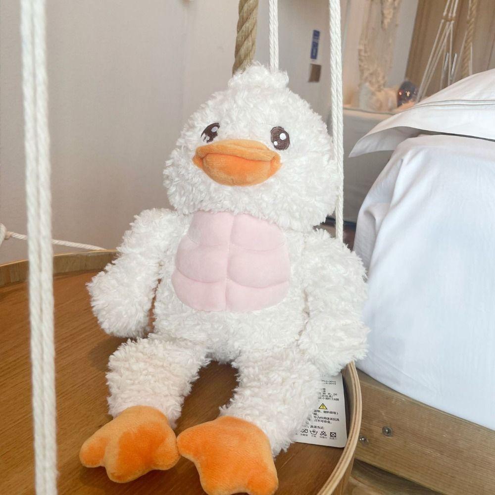 Plushies Strong Frog Plush Toy Interactive Soft Muscle Frog Doll  Home Decor