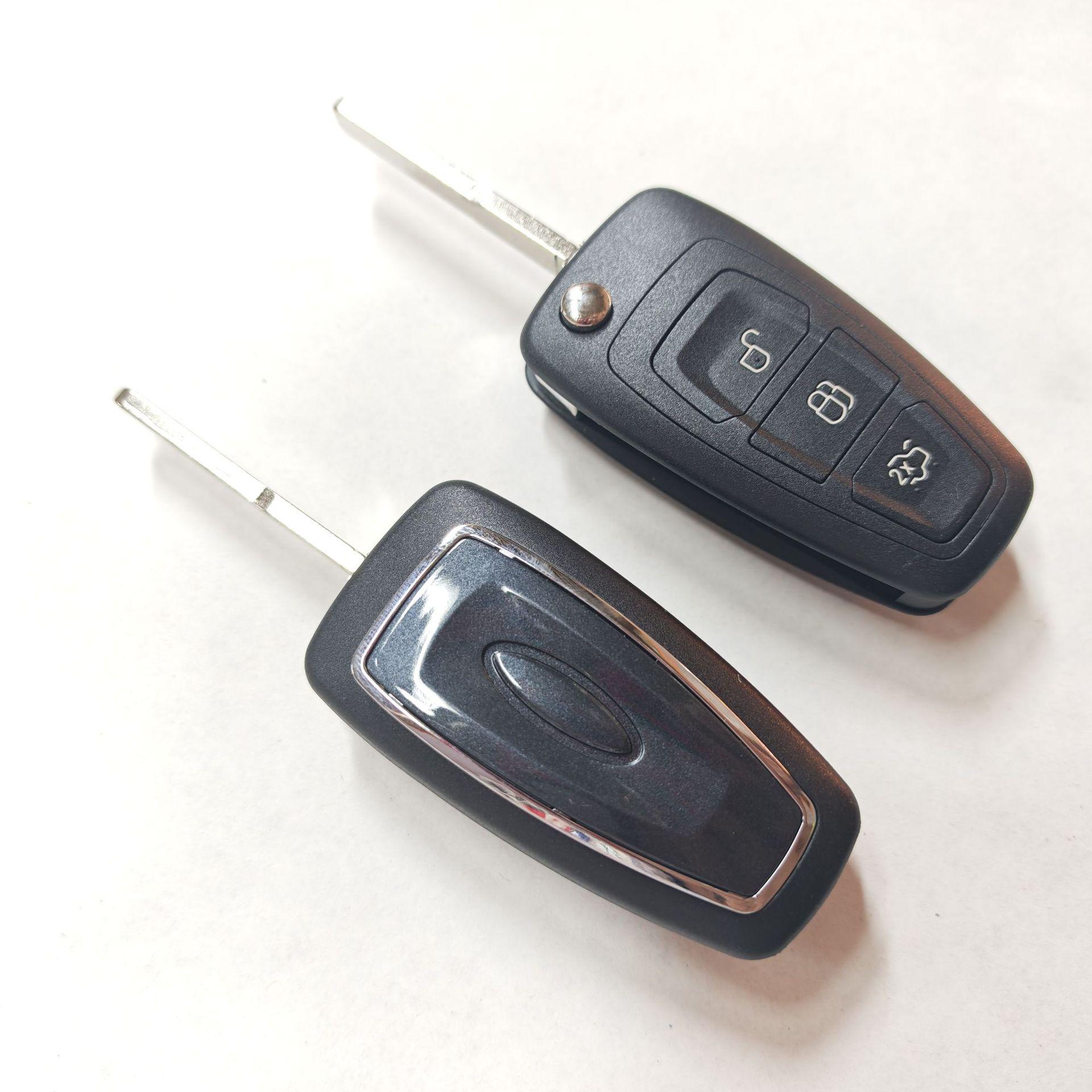 Корпус ключа Ford Focus/EcoSport/Escort/Kuga - Частота 433 МГц Folding Replacement Shell [Single]