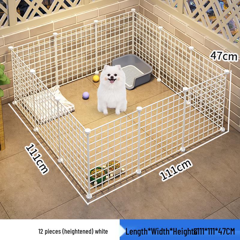 Pet Fence: Indoor Cage and Isolation Gate for Small To Medium Dogs and Cats