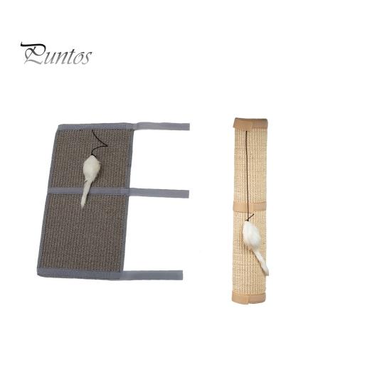 Tampă de zgâriat pisici cu jucărie pentru șoarece Pilă de unghii din sisal natural Tampă de zgâriat Protejează picioarele mobilierului Instalare ușor pentru piciorul de masă