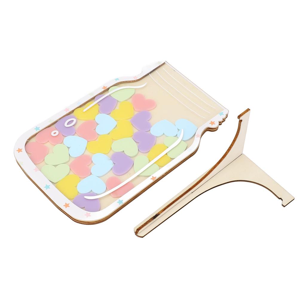 Reward Jar for Kids Solid Wood Magnetic Positive Behavior Incentive Toddlers Potty Training Reward