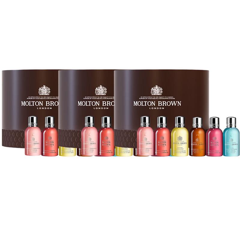 Molton Brown Ароматический гель для душа Тройной подарочный набор