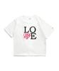 Wieoldeuwoldeu Big Love Half T-Shirt White
