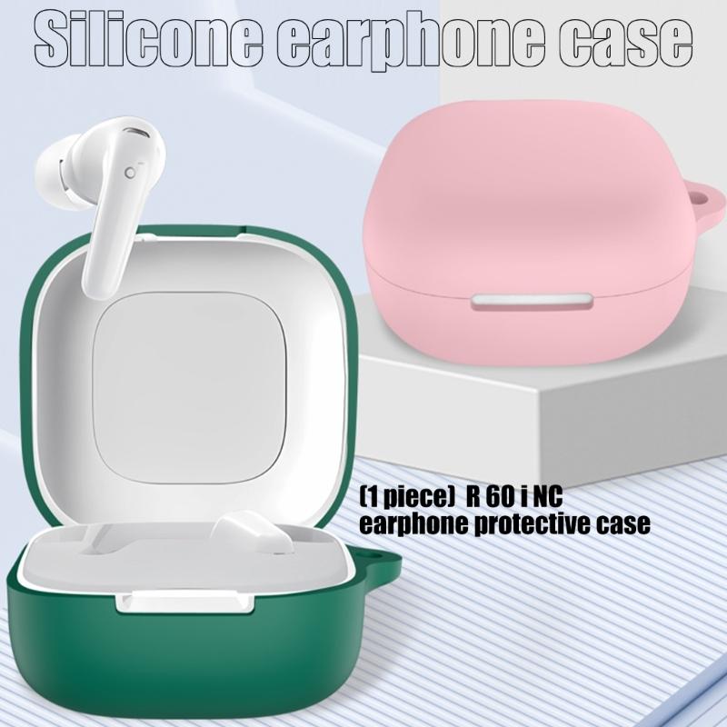 Earbud Case Shockproof Housing Skin-friendly Guarding Washable Shell Nonslip Keep Safe From Accidental Drop for R60i NC