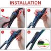 Car Wiper Compatible For Chevrolet Bolt EUV 2022-2024 24" 16" Front Rear Wiper Blades Brushes Cutter Accessories 2022 2023 2024(2pcs)