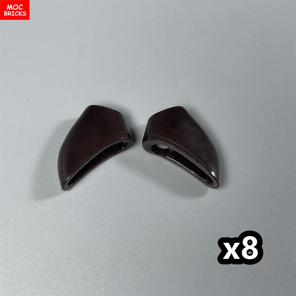 MOC Bricks 4cm Figure Wear Sleeve Arm Ancient China Dress Han Chinese Clothing Accessories Assembled Building Blocks Kids Toys