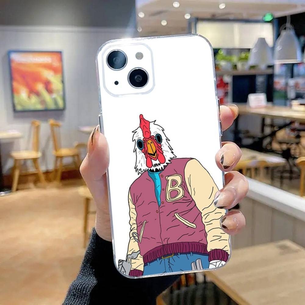 

Game Hotline Miami Phone Case For iPhone 16,15,14,13,12,11 Pro,Max,Plus,X,XS,XR,SE,Mini Transparent Silicone Soft iPhone11PRO