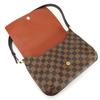 USED LOUIS VUITTON Muse Tango N51255 Damier canvas Gold Metal Short Shoulder