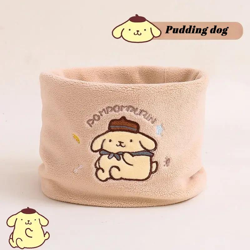 Autumn and Winter Solid Color Children's Pullover Scarf To Keep Warm and Windproof Cartoon