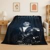 Re della Pop Star MJ Michael Jackson Coperta di Flanella Morbida Calda Coperta da Divano per Camera da Letto Soggiorno Letto Viaggio Campeggio Picnic