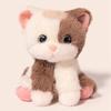 Cute Cat / Fox Plush Toys Squirrel Cartoon Animal Baby Accompany Doll Desk Ornaments Series Sweet Birthday Gift For Kids Friends