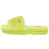 Fur Sandals Green 1100892-KLM