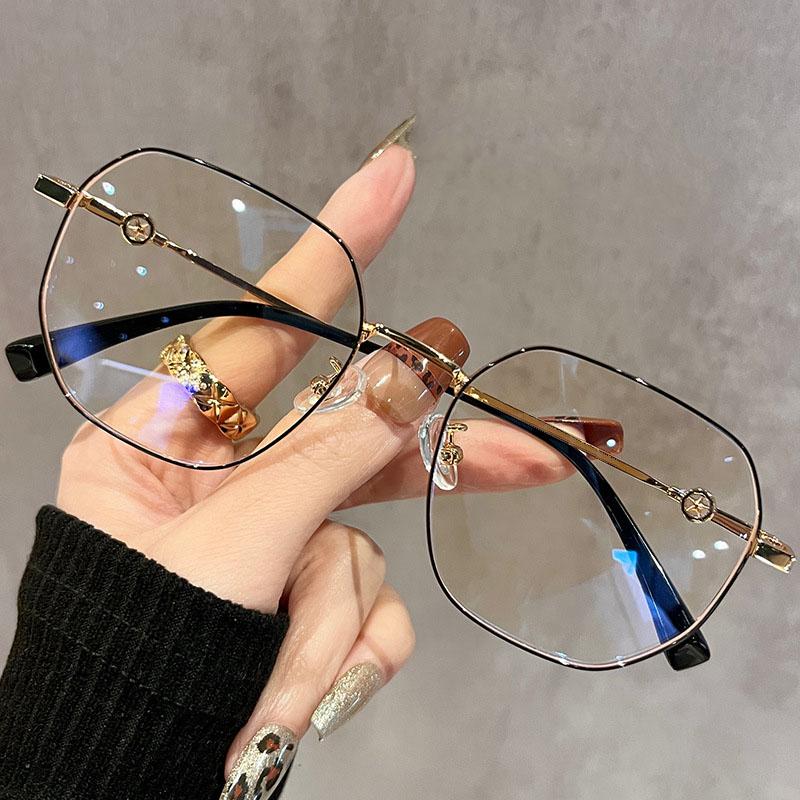 New Versatile Large-frame Glasses For Women With High-end Big Face Slimming Can Be Paired With Myopia Glasses Frames MH9054