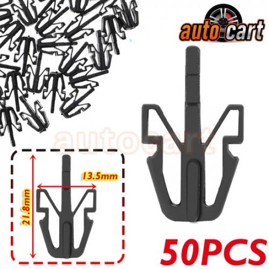 50pcs Grille Retainer Clip Black Plastic For Chevy Colorado GMC Isuzu 8942180270