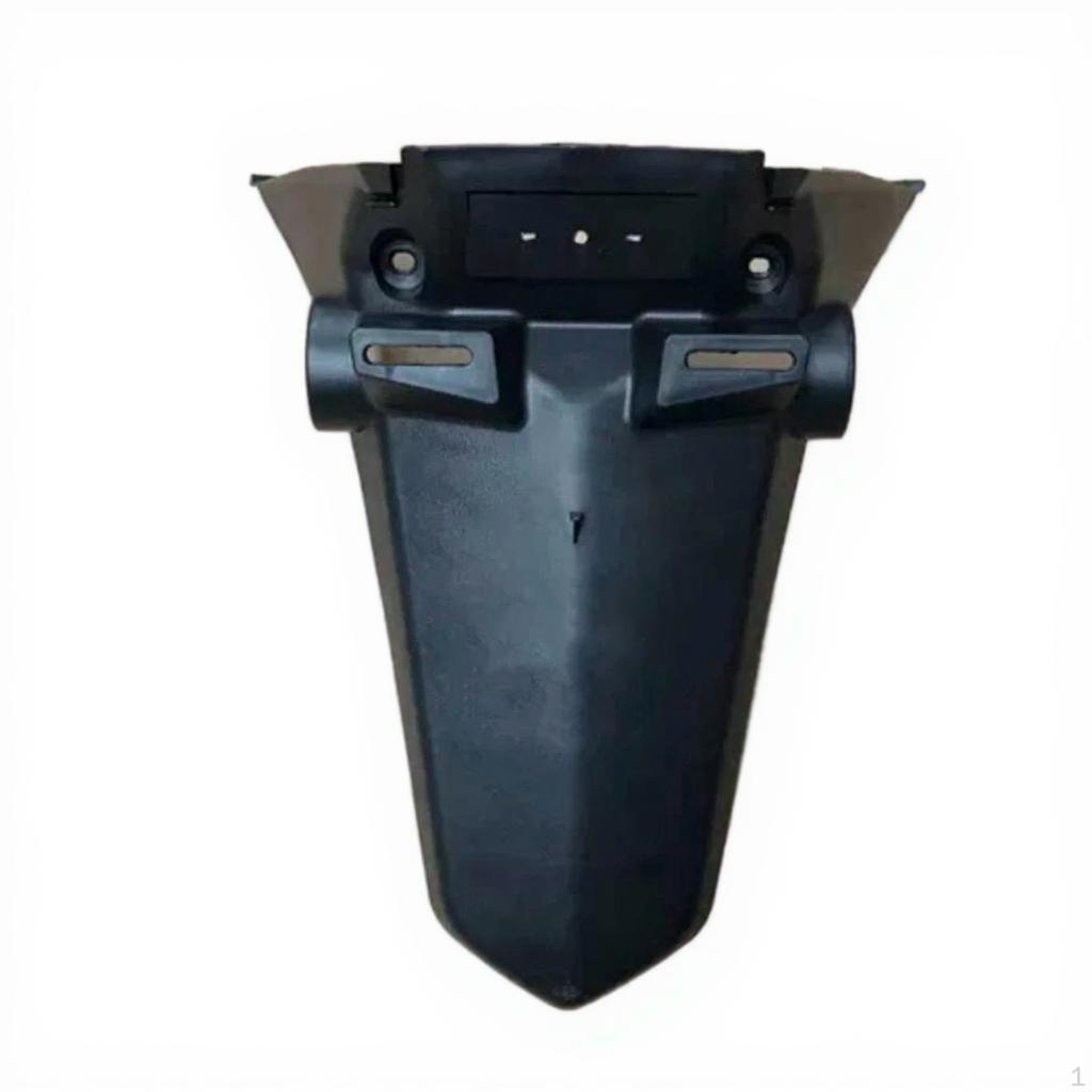 Electric Scooter Plastic Shell, Waterproof ABS, Night Riding Decorative Kit Dark Gray Front Fairing