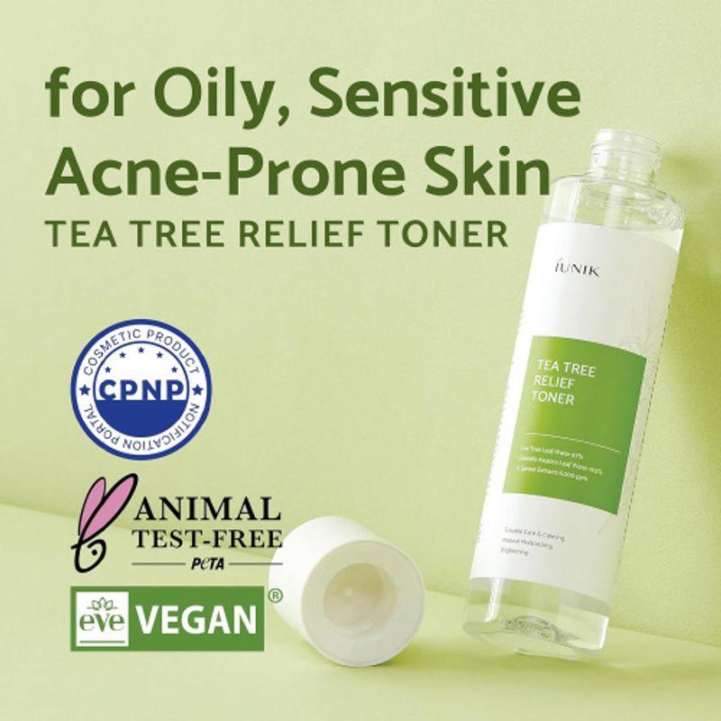 IUNIK Tea Tree Relief Toner 200ml