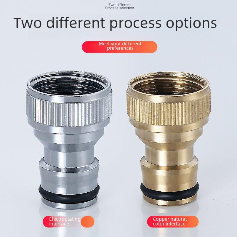 Adaptor robinet mașină de spălat din cupru – Convertor 4/6 puncte și accesoriu țeavă de admisie