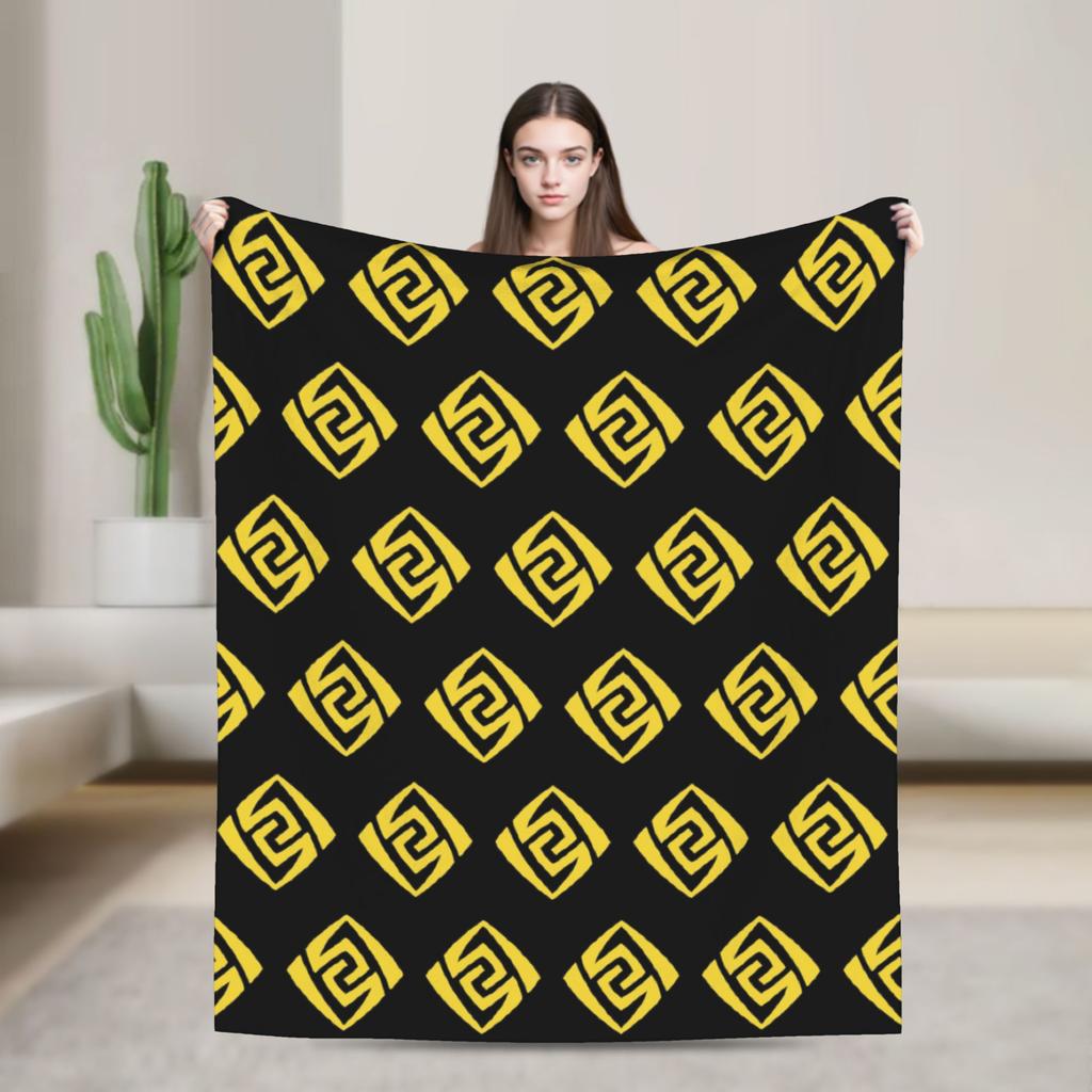 Genshin Impact Collei Wish Gacha Velvet Throw Fashion Blankets Splash Art for Bedding Knitted Fashion Blanket Travel Super Soft Multi-functi