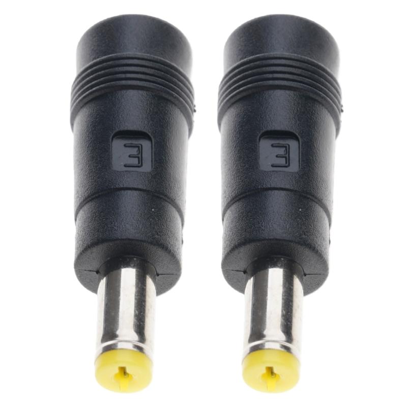 Essential Laptops Power Supply Adapter Tip Portable DC5521 To DC5517 Connector Adapter Converter for Notebook Computer