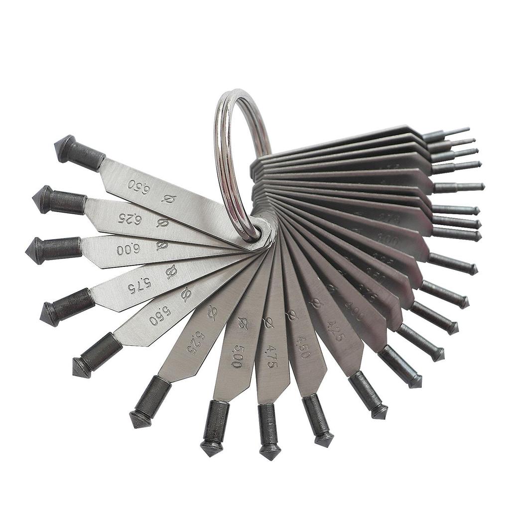 Diamond Gem Gauge Stone Measuring Tool Jewelry Tool Jewelry Equipment Accessory for Gem Diamond Stone Size Measure