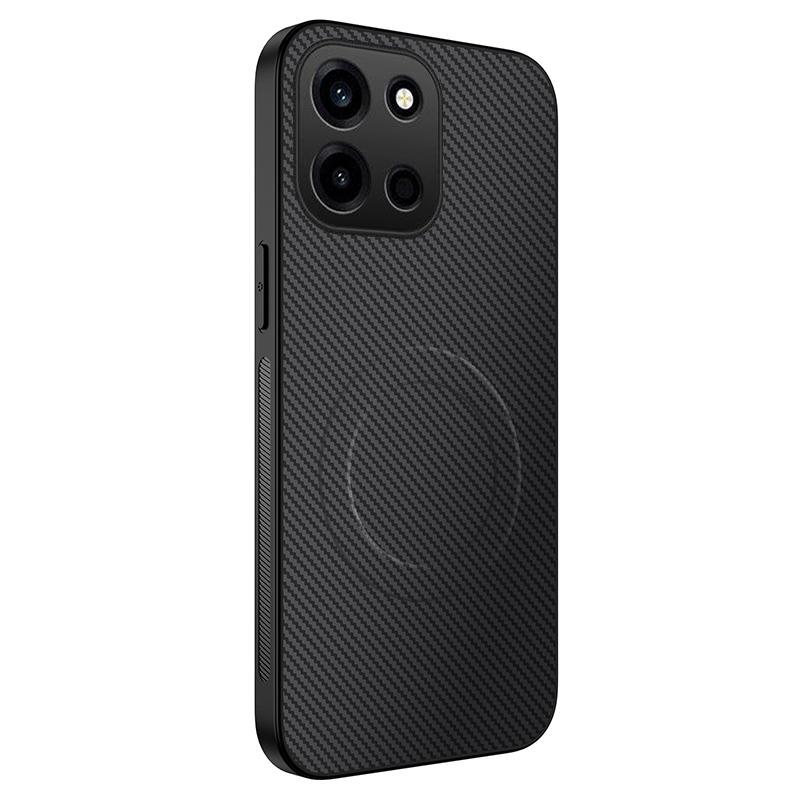 For OnePlus Turbo 6 Case Phone Cover Support Wireless Charging Texture Hard Case Explosion Proof & Shock Absorbing Design Back Cover