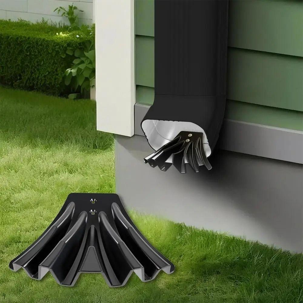 

Exquisite Workmanship Gutter Downspout Dispenser Downspouts Diverter Lawn коричневый