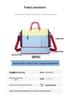 Dopamine Color Block Yoga Sports Bag with Shoe Compartment - Large Capacity for Short Trips