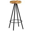 Vidaxl Stołki Barowe, 4 Szt., Lite Drewno Mango