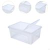 Reptile Breeding Box Animal Habitat Cage Lightweight with Small Vents Turtle Transport Container