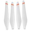 1 Pair Drone Propellers White Carbon Low Noise Powerful Traction Folding Drone Propellers for X9 PLU