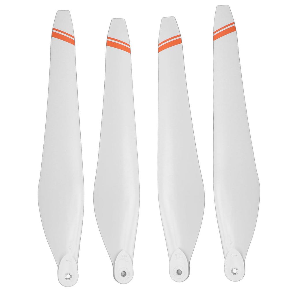1 Pair Drone Propellers White Carbon Low Noise Powerful Traction Folding Drone Propellers for X9 PLU