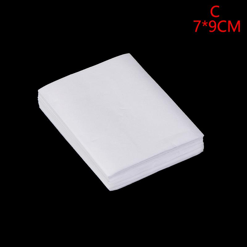 100Pcs Disposable Tea Bag Heat Seal Filter Paper For Herb Loose Teabags Multi Size Empty Coffee Powder Tea Bags