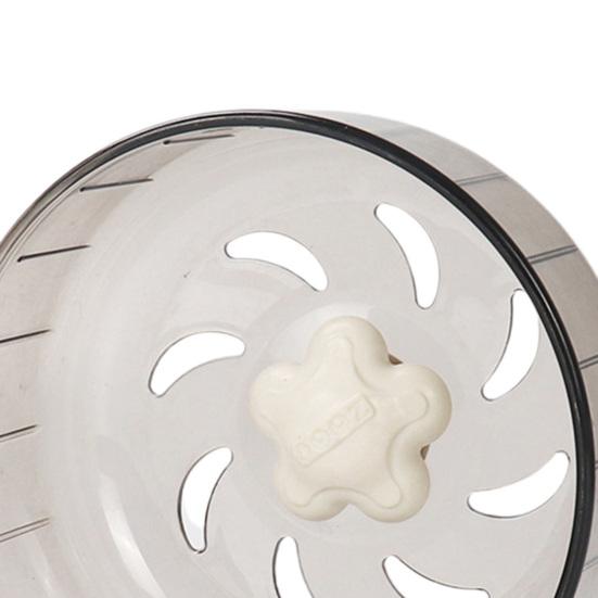 Hamster Running Disc Toy Mute Anti-skid Rotatory 13cm Small Hamster Running Wheel Cage for Indoor