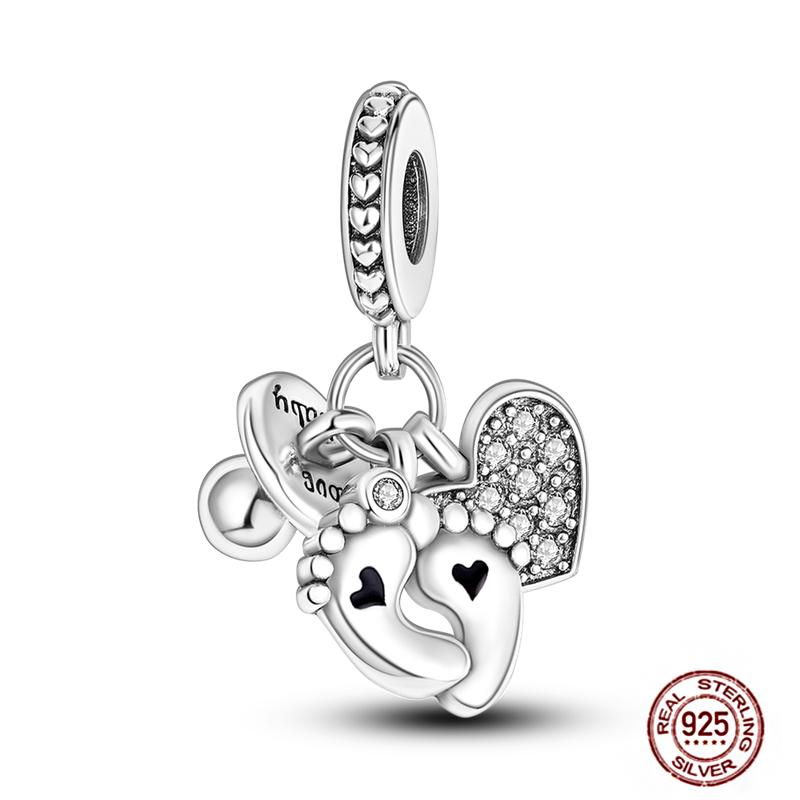 Woman Retro Copper Animal Tree Of Life Charms Beads Loveheart Fit Original Pendant Bracelet Diy Jewelry Making Gift