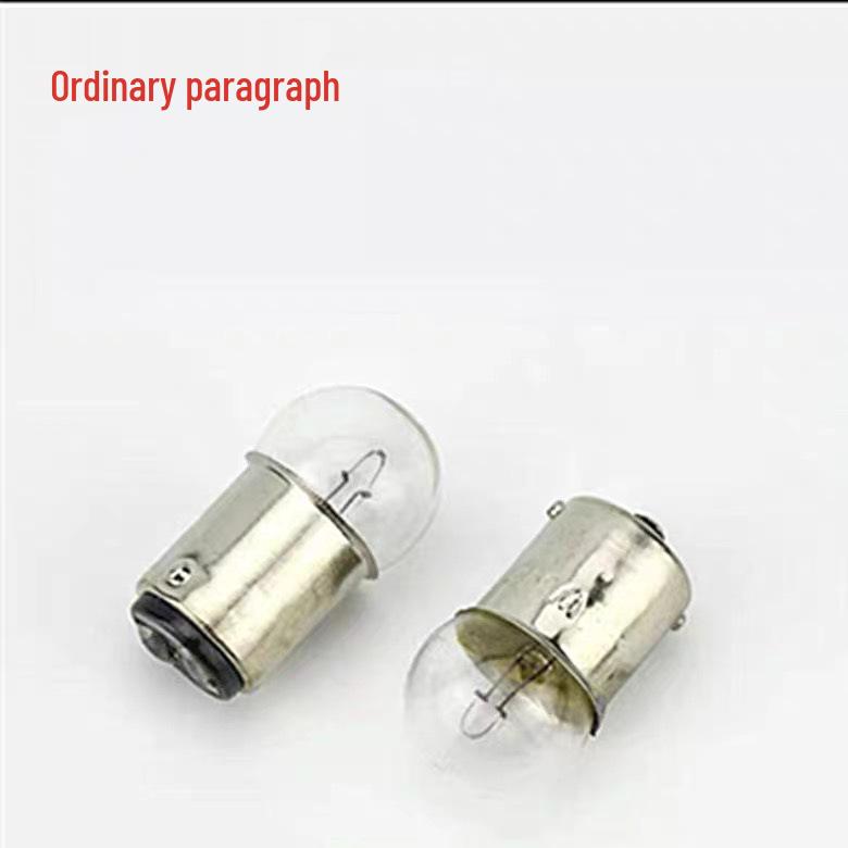 Tri-Color Machine Tool Alarm Indicator Bayonet Bulb 12V/24V/36V 10W/5W Motorcycle Round Head
