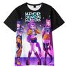 20 Colors KPop Demon Hunters Merch 2025 Tee T-shirt Merch Men Short Sleeve Tee Unisex Tops Clothes Causal Female Y2K Tops